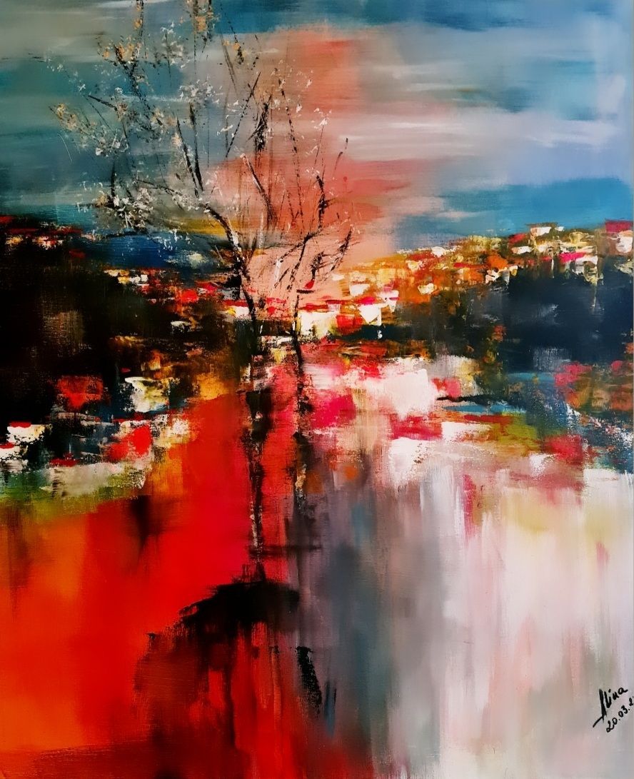 ArteDiAlina.com painting: It's getting warmer